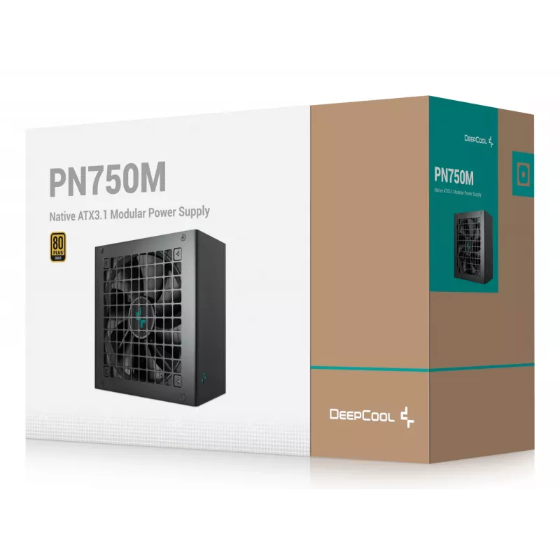 Fonte de alimentação Gamer Storm PN750M 750 W 20+4-Pin ATX ATX preto