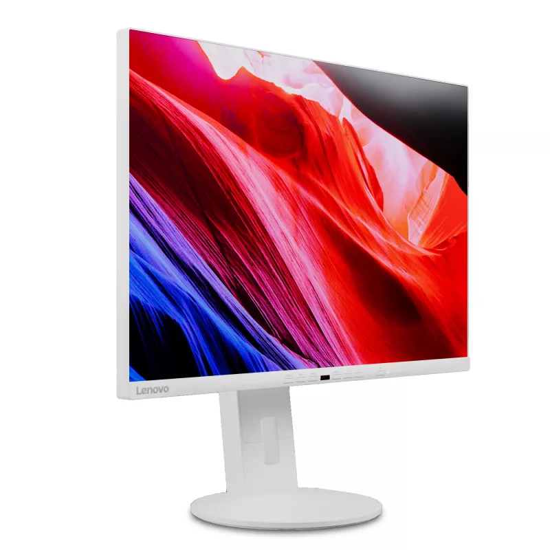 Monitor de computador Lenovo C24d-20 61 cm (24 polegadas) 1920 x 1200 píxeis Full HD LED cinzento, branco