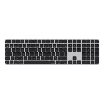 Teclado Apple Magic Universal USB Bluetooth QWERTZ alemão preto