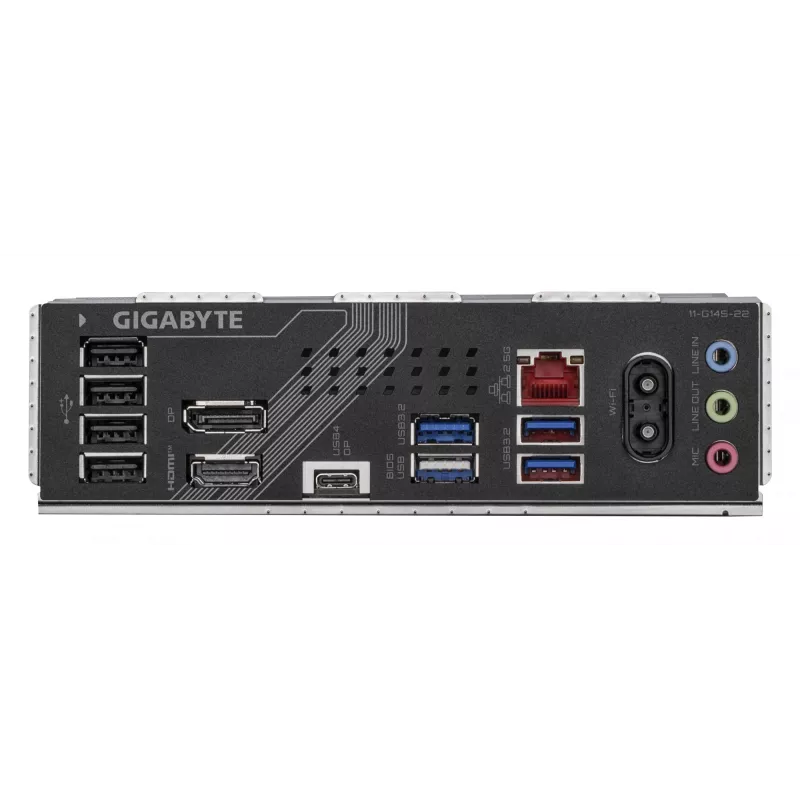 Motherboard GIGABYTE B860M GAMING X WIFI6E - CPUs Intel Core Ultra Series, VRM 8+1+2+2 fases, até 9200MHz DDR5, 1xPCIe 5.0 + 1xPCIe 4.0 M.2, 2.5GbE LAN, WIFI 6E, USB 4