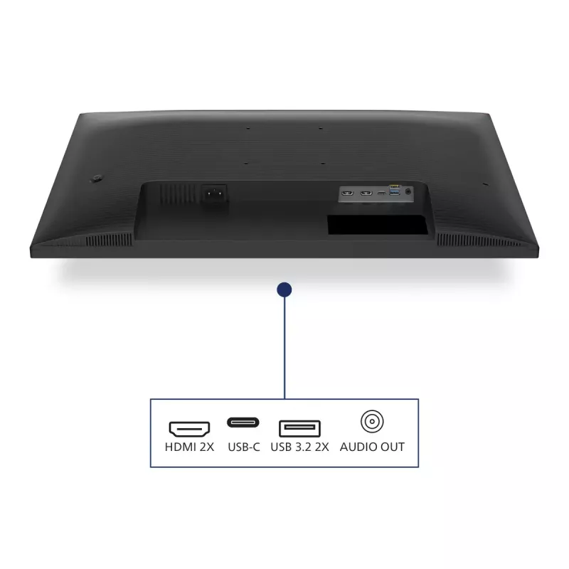 Monitor de computador Philips 1000 series 27E1N1900AE/00 68,6 cm (27 polegadas) 3840 x 2160 píxeis 4K Ultra HD LCD preto