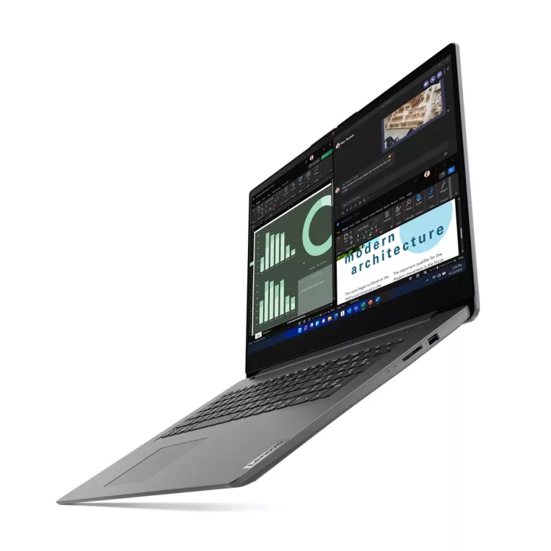 Portátil empresarial Lenovo V17 G4 IRU 83A2003FGE, Intel Core i5-13420H, 17,3 polegadas Full HD, 16GB DDR4, 512GB SSD, Windows 11 Pro, teclado QWERTZ alemão