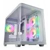 Caixa FSP S380-WA Mini Tower mITX, mATX Branco ARGB