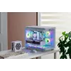 Caixa FSP S380-WA Mini Tower mITX, mATX Branco ARGB