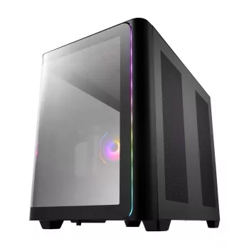 Caixa FSP M580-BA Midi Tower mITX, mATX Preto ARGB