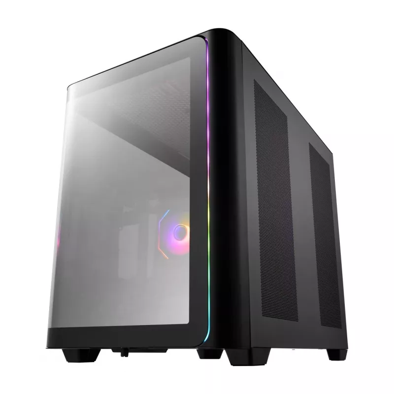 Caixa FSP M580-BA Midi Tower mITX, mATX Preto ARGB