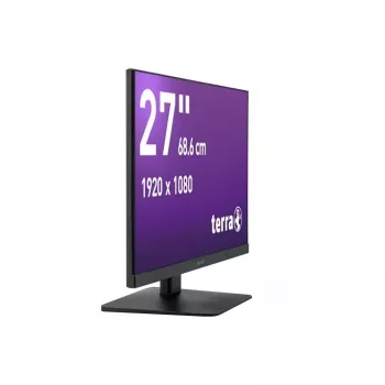 Monitor de computador TERRA 3030227 68,6 cm (27 inch) 1920 x 1080 píxeis Full HD LED Preto