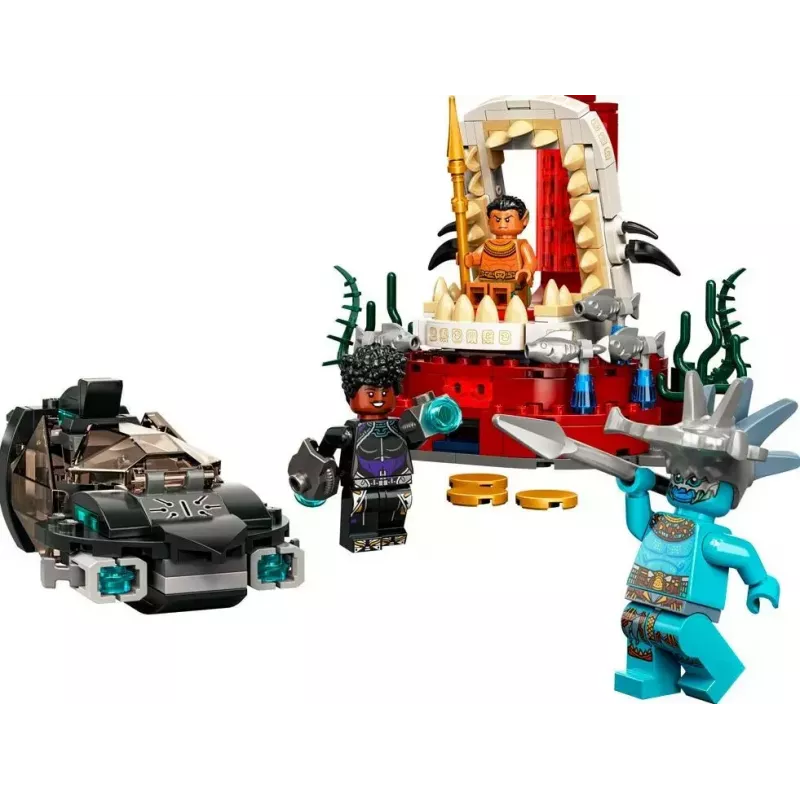 LEGO Super Heroes Marvel 76213 Sala do trono do rei Namor, 355 peças, 7+