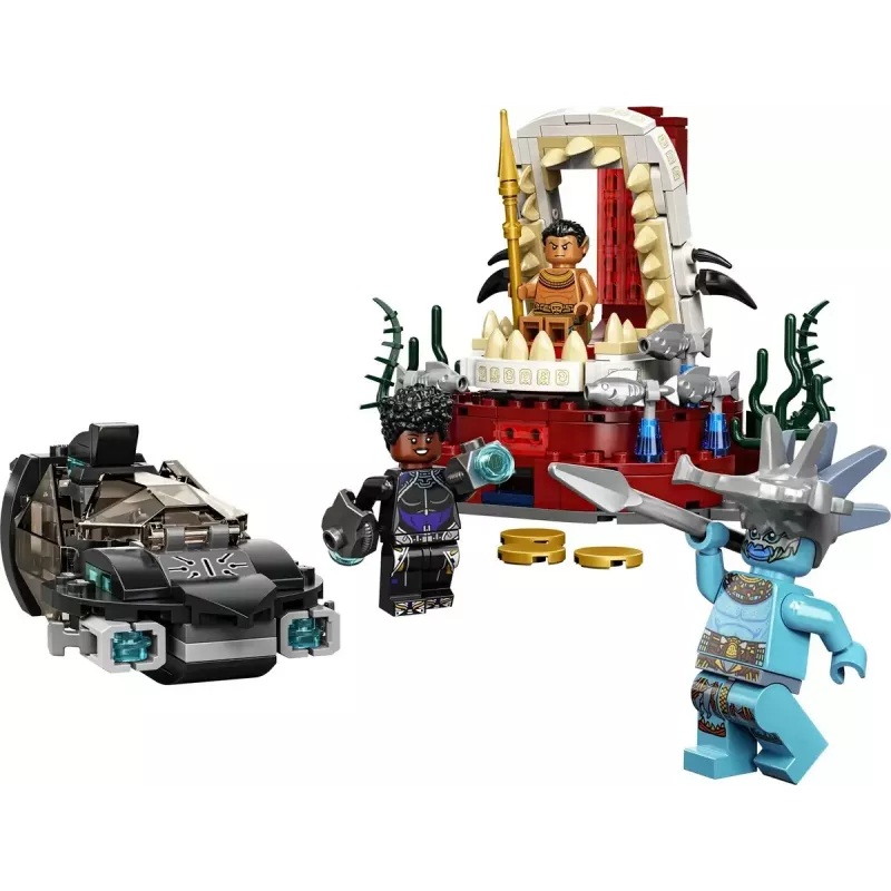LEGO Super Heroes Marvel 76213 Sala do trono do rei Namor, 355 peças, 7+