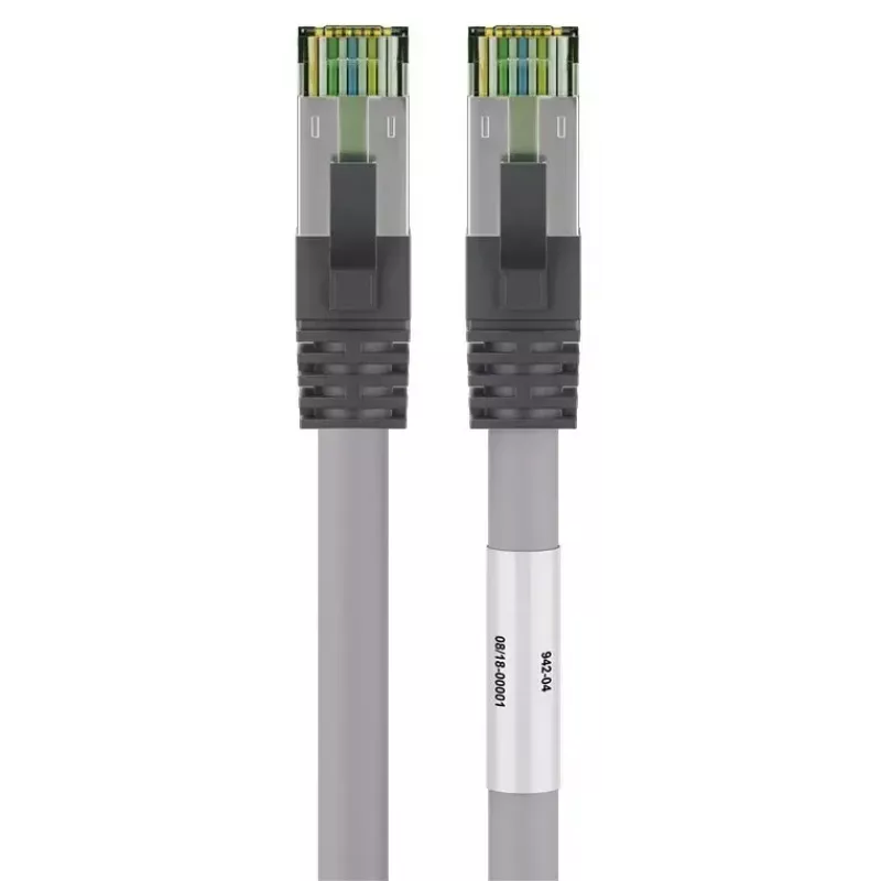 Cabo de rede Goobay CAT 8.1 cabo patch RJ-45 Cat8.1 2m cinzento