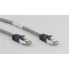 Cabo de rede Goobay CAT 8.1 cabo patch RJ-45 Cat8.1 2m cinzento