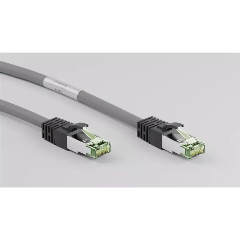 Cabo de rede Goobay CAT 8.1 cabo patch RJ-45 Cat8.1 2m cinzento