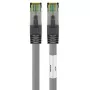 Cabo de rede Goobay CAT 8.1 cabo patch RJ-45 Cat8.1 2m cinzento