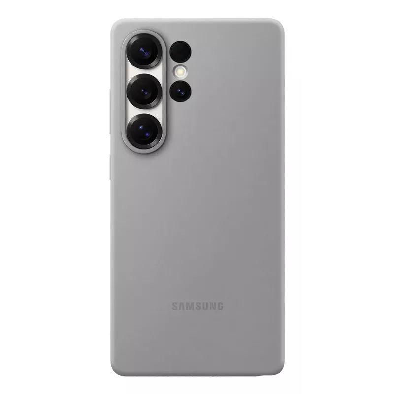 Samsung EF-PS938CJEGWW capa de silicone para Galaxy S25 Ultra, cinzenta