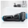 Braun Series 5 52S cassete de substituição de cabeça de máquina de barbear elétrica – prateado