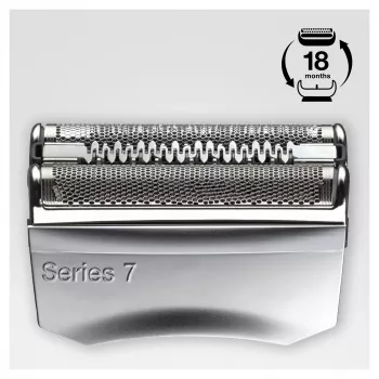 Cassete de substituição para máquina de barbear Braun Series 7 70S – prata