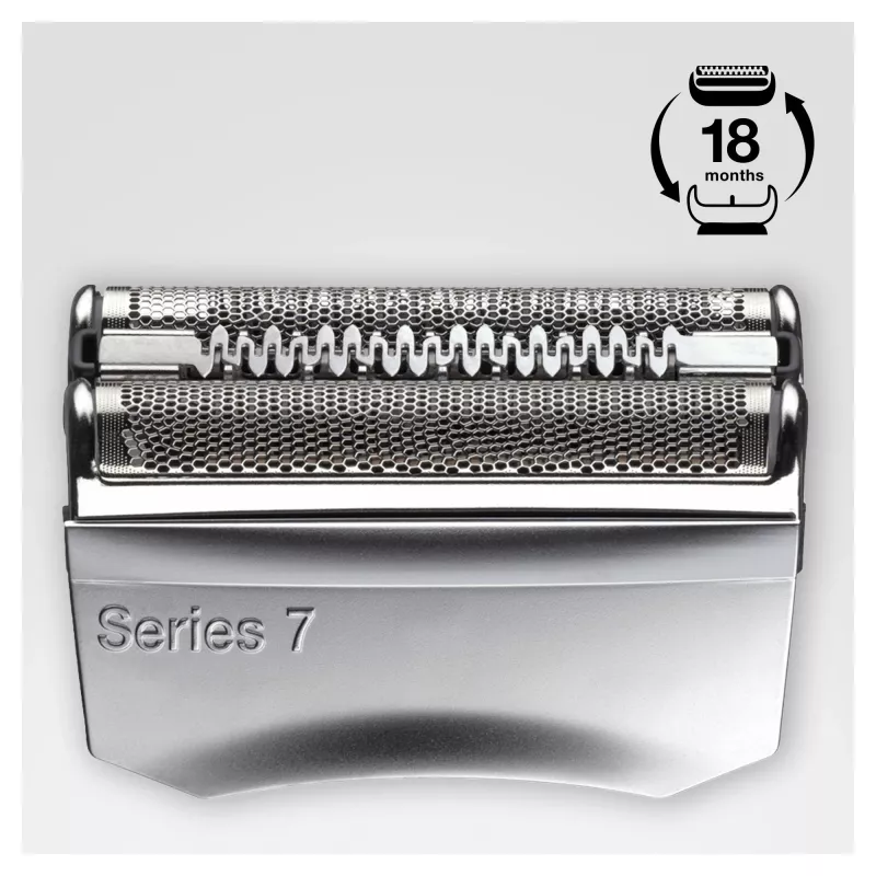 Cassete de substituição para máquina de barbear Braun Series 7 70S – prata