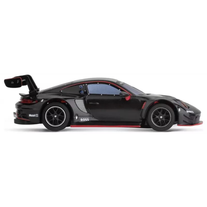 Modelo de carro desportivo Carrera Porsche 911 GT3 R preto Devil 8 anos