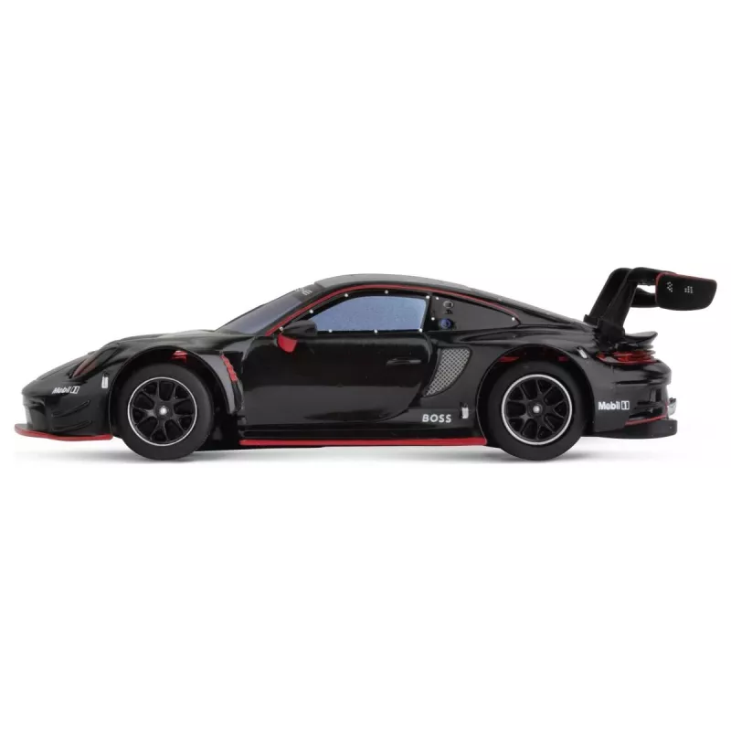 Modelo de carro desportivo Carrera Porsche 911 GT3 R preto Devil 8 anos