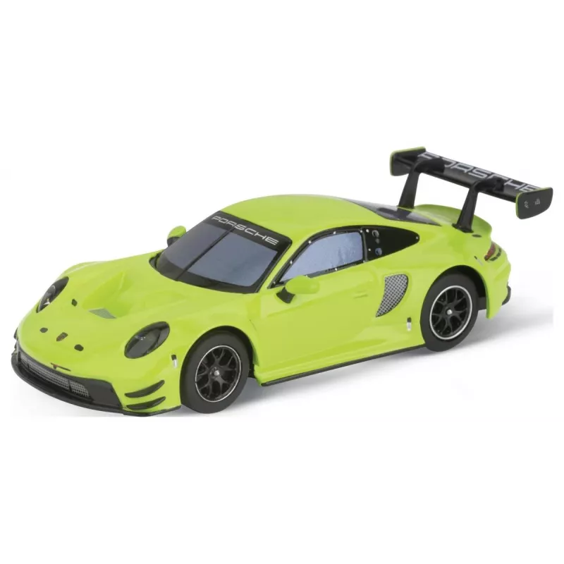 Modelo de carro desportivo Carrera Porsche 911 GT3 R verde Acid 8 anos