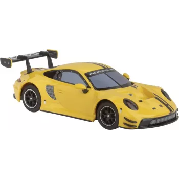Modelo de carro desportivo Carrera Porsche 911 GT3 R amarelo Speed 8 anos