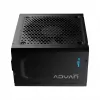 Fonte de alimentação FSP ADVAN GM 750W ATX ATX3.1 preto, 750 W, 100 - 240 V, 5 A, ativa, 100 W, 750 W