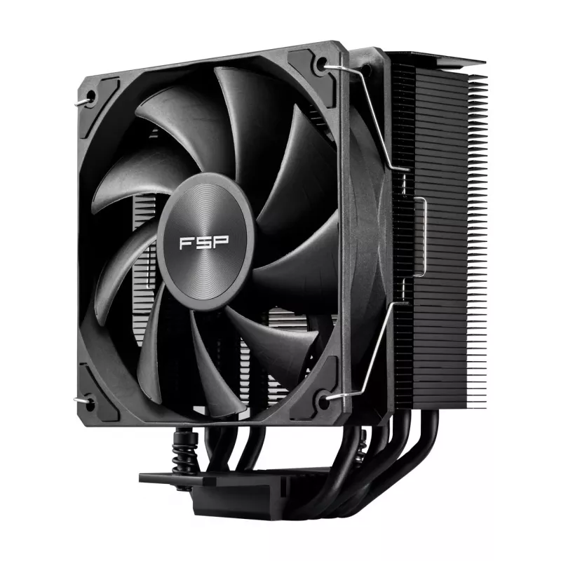 Dissipador de CPU FSP NP5-B ar 120 mm preto