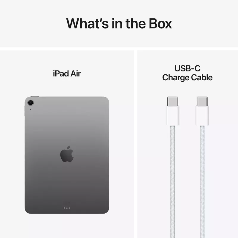 APPLE iPad Air (2025) - M3 - 11 polegadas - 7.ª geração - Wi-Fi - 512GB - cinzento sideral