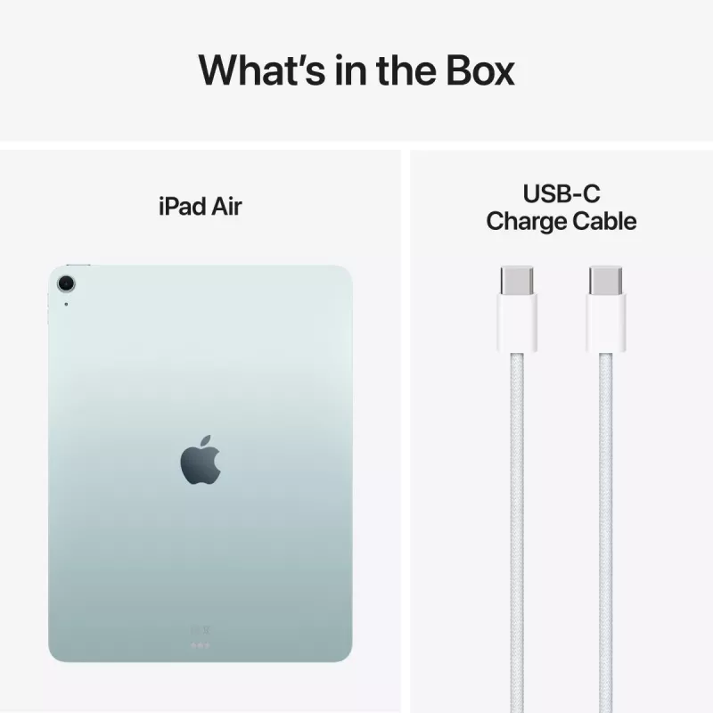 APPLE iPad Air (2025) - M3 - 13 polegadas - 7.ª geração - Wi-Fi - 256 GB - azul
