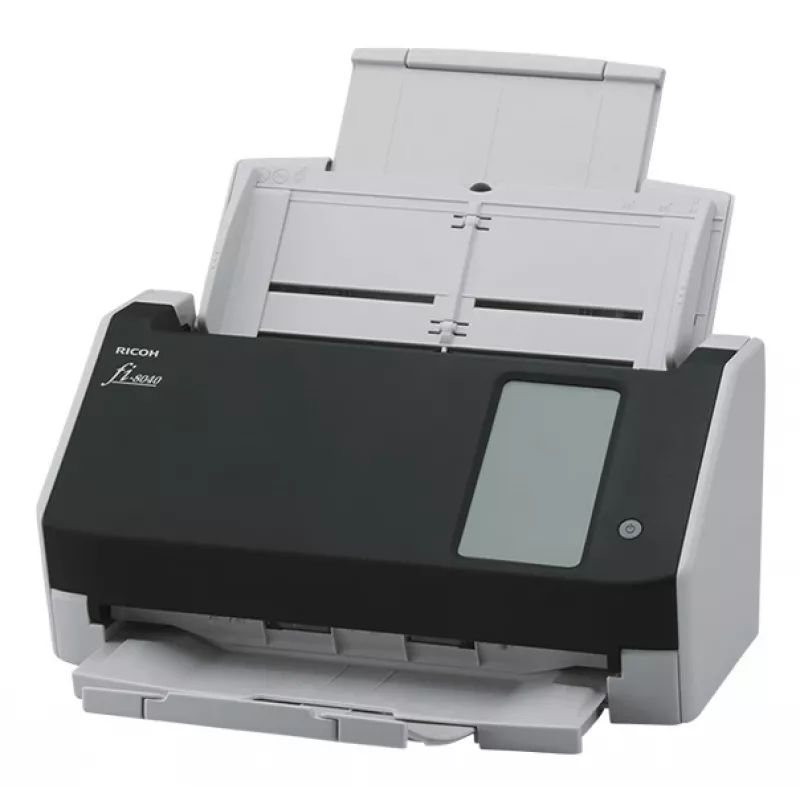 Digitalizador Ricoh fi-8040 ADF + alimentação manual 600 x 600 DPI A4 preto, cinzento