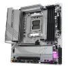 GIGABYTE B650M AORUS ELITE AX ICE Motherboard - CPUs AMD Ryzen série 9000, VRM 12+2+2 fases, até 8000 MHz DDR5 (OC), 1xPCIe 5.0 + 1xPCIe 4.0 M.2, LAN 2,5 GbE, WLAN 6E, USB 3.2 Gen 2x2