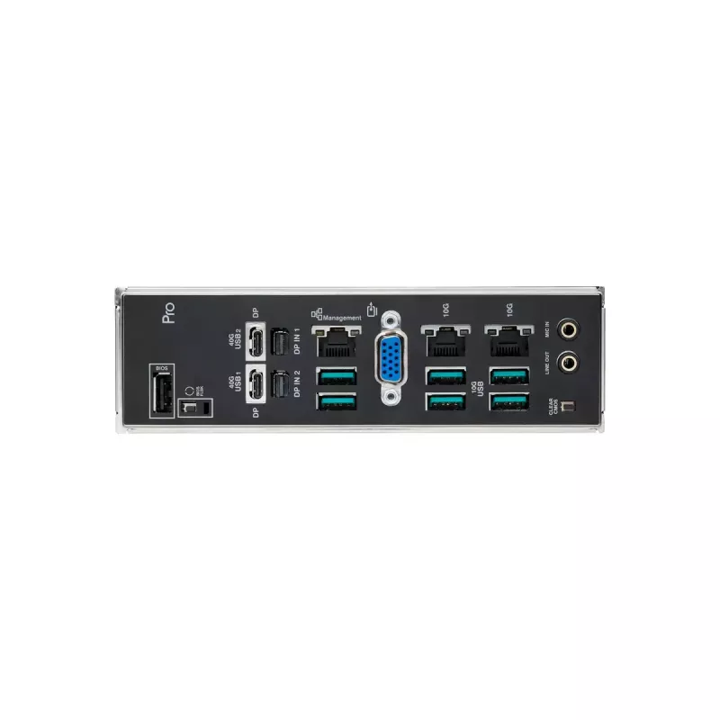 Motherboard ASUS PRO WS WRX90E-SAGE SE, chipset AMD WRX90, socket sTR5, EEB, 8x DDR5 DIMM, 7x PCIe x16 GEN5, 4x M.2, 2x USB4 GEN3X2