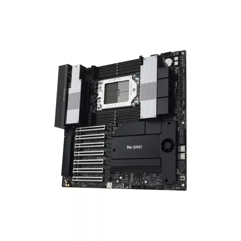 Motherboard ASUS PRO WS WRX90E-SAGE SE, chipset AMD WRX90, socket sTR5, EEB, 8x DDR5 DIMM, 7x PCIe x16 GEN5, 4x M.2, 2x USB4 GEN3X2