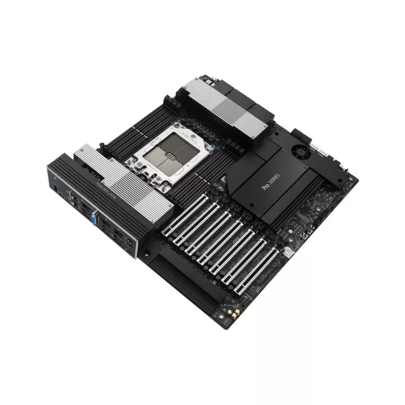 Motherboard ASUS PRO WS WRX90E-SAGE SE, chipset AMD WRX90, socket sTR5, EEB, 8x DDR5 DIMM, 7x PCIe x16 GEN5, 4x M.2, 2x USB4 GEN3X2