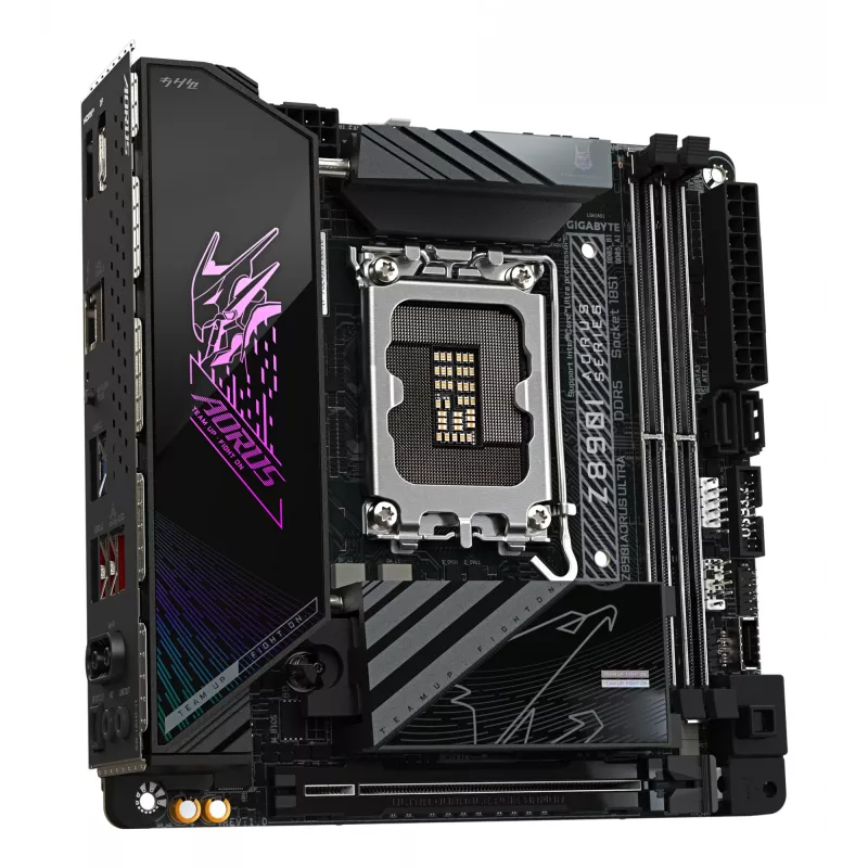 Motherboard GIGABYTE Z890I AORUS ULTRA, chipset Intel, LGA 1851, Mini ITX