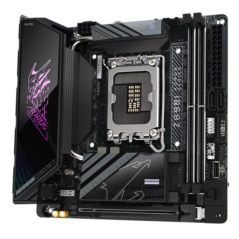 Motherboard GIGABYTE Z890I AORUS ULTRA, chipset Intel, LGA 1851, Mini ITX