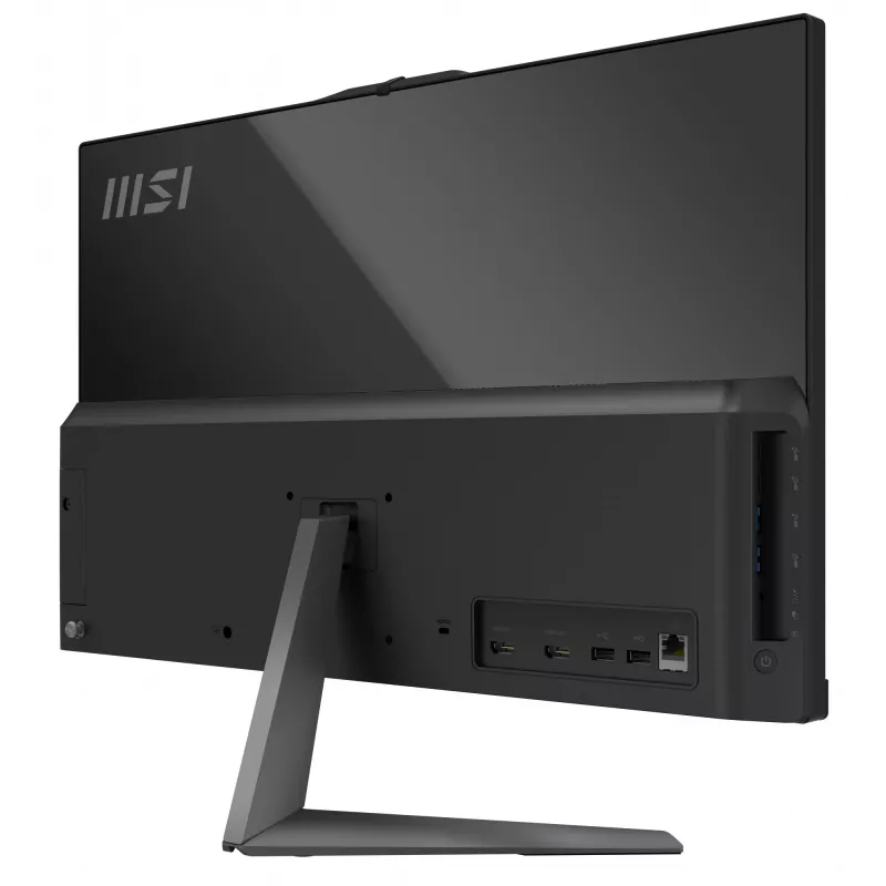 MSI Modern AM242P 1M-1204DE PC All-in-One Intel Core 3 100U, 60,5 cm (23,8 polegadas) Full HD 1920 x 1080 IPS, 16 GB DDR5, 256 GB SSD, Windows 11 Pro, preto