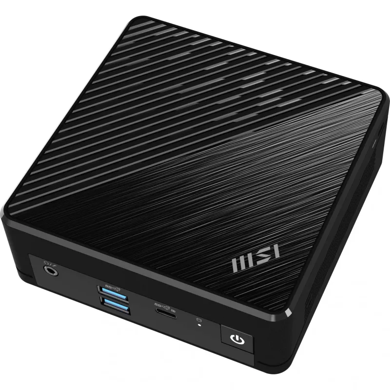 MSI Cubi N ADL S-217DE PC/Workstation Intel® N N200 8 GB DDR4-SDRAM 256 GB SSD Windows 11 Pro Mini-PC preto