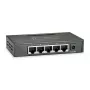 LevelOne GEU-0523 Switch de rede não gerido Gigabit Ethernet (10/100/1000) preto