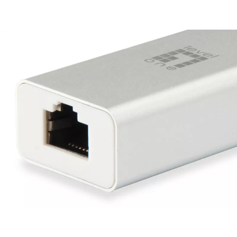 Adaptador de rede LevelOne USB-0402 Gigabit USB-C