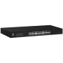 LevelOne Switch 24x GE GEU-2431 Kit de montagem em rack 19 polegadas não gerido Gigabit Ethernet (10/100/1000) 1U preto