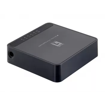 LevelOne Switch Gigabit de 5 portas, Gigabit Ethernet (10/100/1000), duplex integral