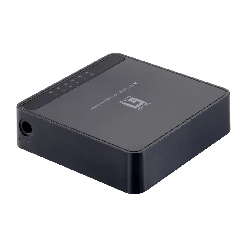 LevelOne Switch Gigabit de 5 portas, Gigabit Ethernet (10/100/1000), duplex integral