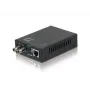 Conversor de Meios LevelOne RJ45 para ST Fast Ethernet, fibra multimodo, 2 km