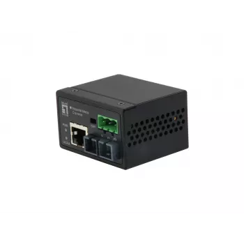 Conversor de Meios Industrial LevelOne RJ45 para SC Fast Ethernet, fibra multimodo, 2 km, -40 °C a 75 °C