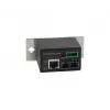 Conversor de Meios Industrial LevelOne RJ45 para SC Fast Ethernet, fibra multimodo, 2 km, -40 °C a 75 °C