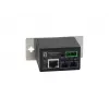 Conversor de Meios Industrial LevelOne RJ45 para SC Fast Ethernet, fibra ótica singlemode, 30 km, -40 °C a 75 °C