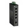 Switch Não Gerido LevelOne 5 portas Fast Ethernet Industrial