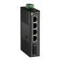 Switch Industrial LevelOne 5 portas Fast Ethernet, calha DIN, 1 x fibra ótica SC multimodo, -20 °C a 70 °C