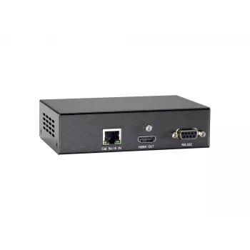 Recetor HDMI sobre Cat.5 LevelOne, HDBaseT, 100 m, 802.3af PoE